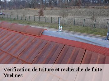 Vérification de toiture et recherche de fuite Yvelines 