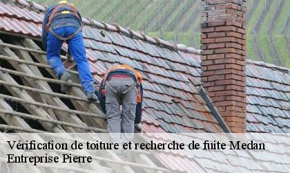 Vérification de toiture et recherche de fuite
