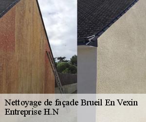 Nettoyage de façade  brueil-en-vexin-78440 Entreprise H.N