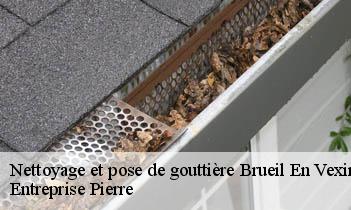 Nettoyage et pose de gouttière brueil-en-vexin-78440 Entreprise Pierre