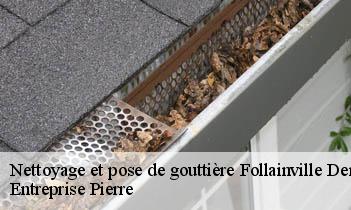 Nettoyage et pose de gouttière  follainville-dennemont-78520 Entreprise Pierre