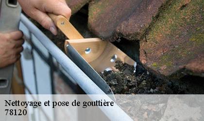 Nettoyage et pose de gouttière 78120