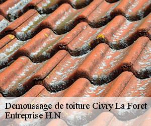 Demoussage de toiture  civry-la-foret-78910 Entreprise H.N
