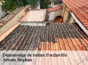 Demoussage de toiture  porcheville-78440 Artisan Stephan