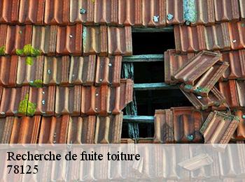 Recherche de fuite toiture