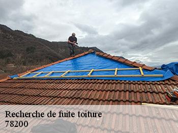 Recherche de fuite toiture  78200